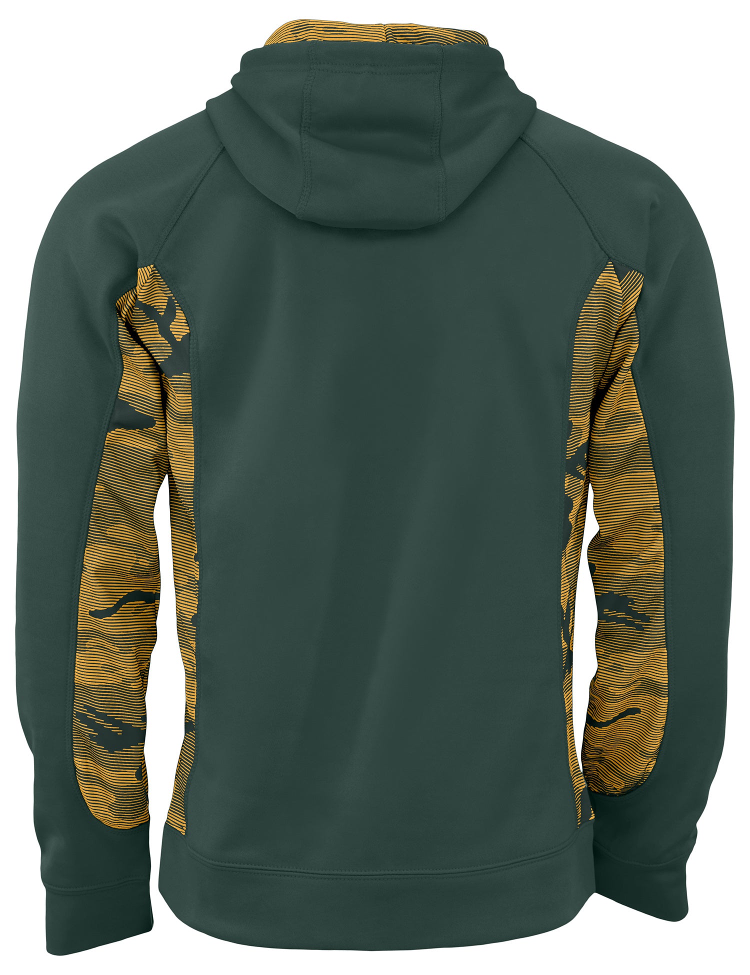 Zubaz Men's NFL Elevated Green Bay Packers Camo - Line Hoodie