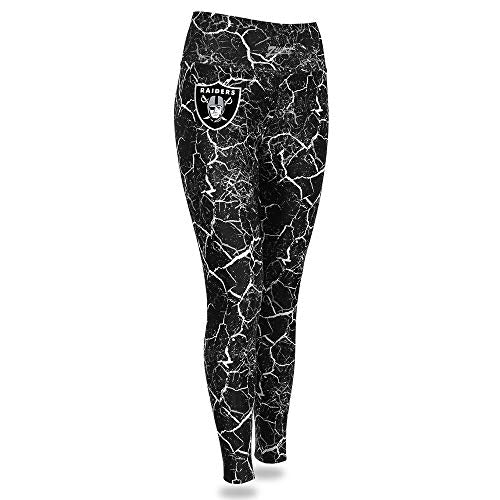 Hot Deal! Zubaz NFL Women's Oakland Raiders Marble Leggings