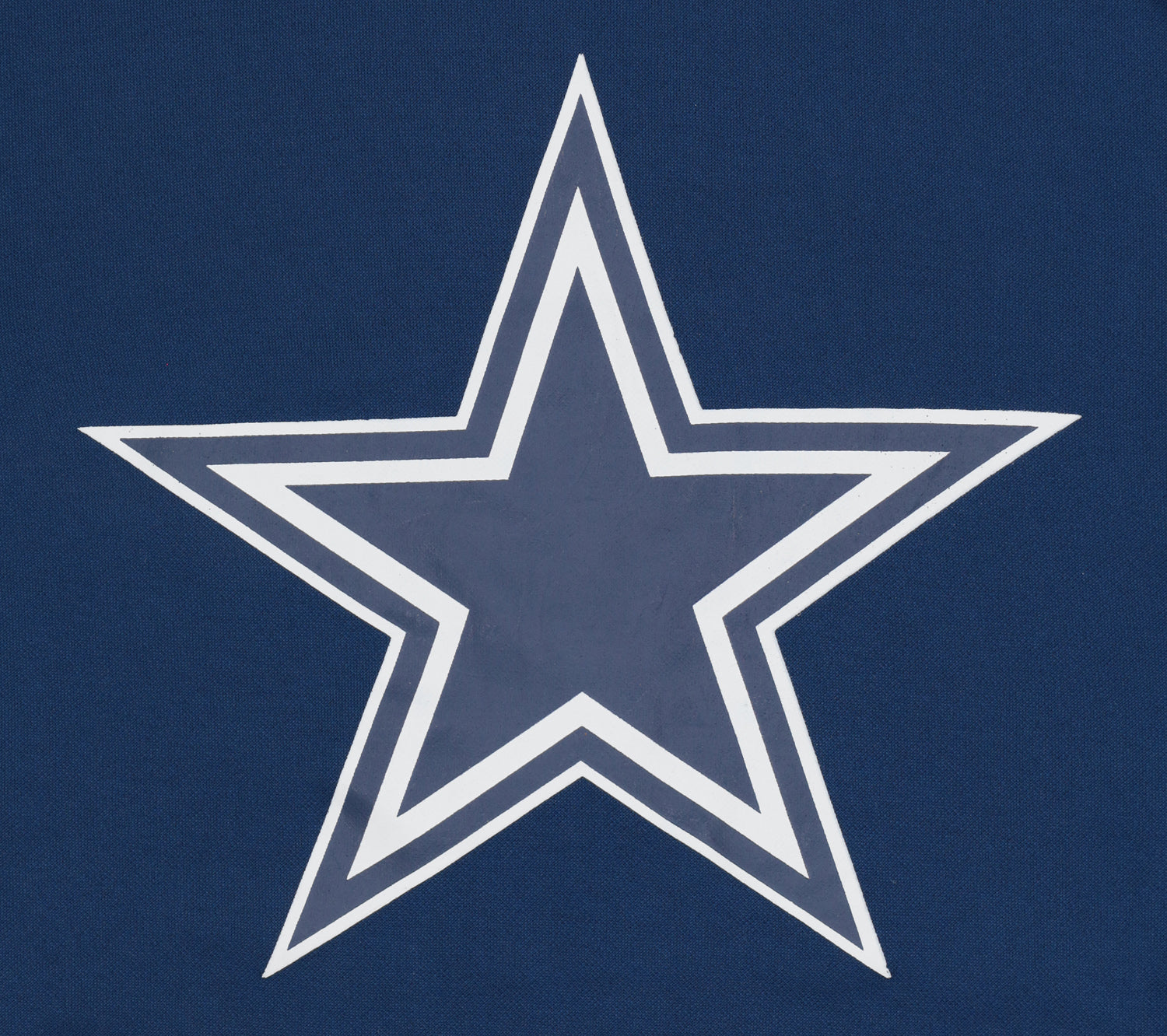 Zubaz Men's Dallas Cowboys Elevated Logo Viper Polyester Hoodie