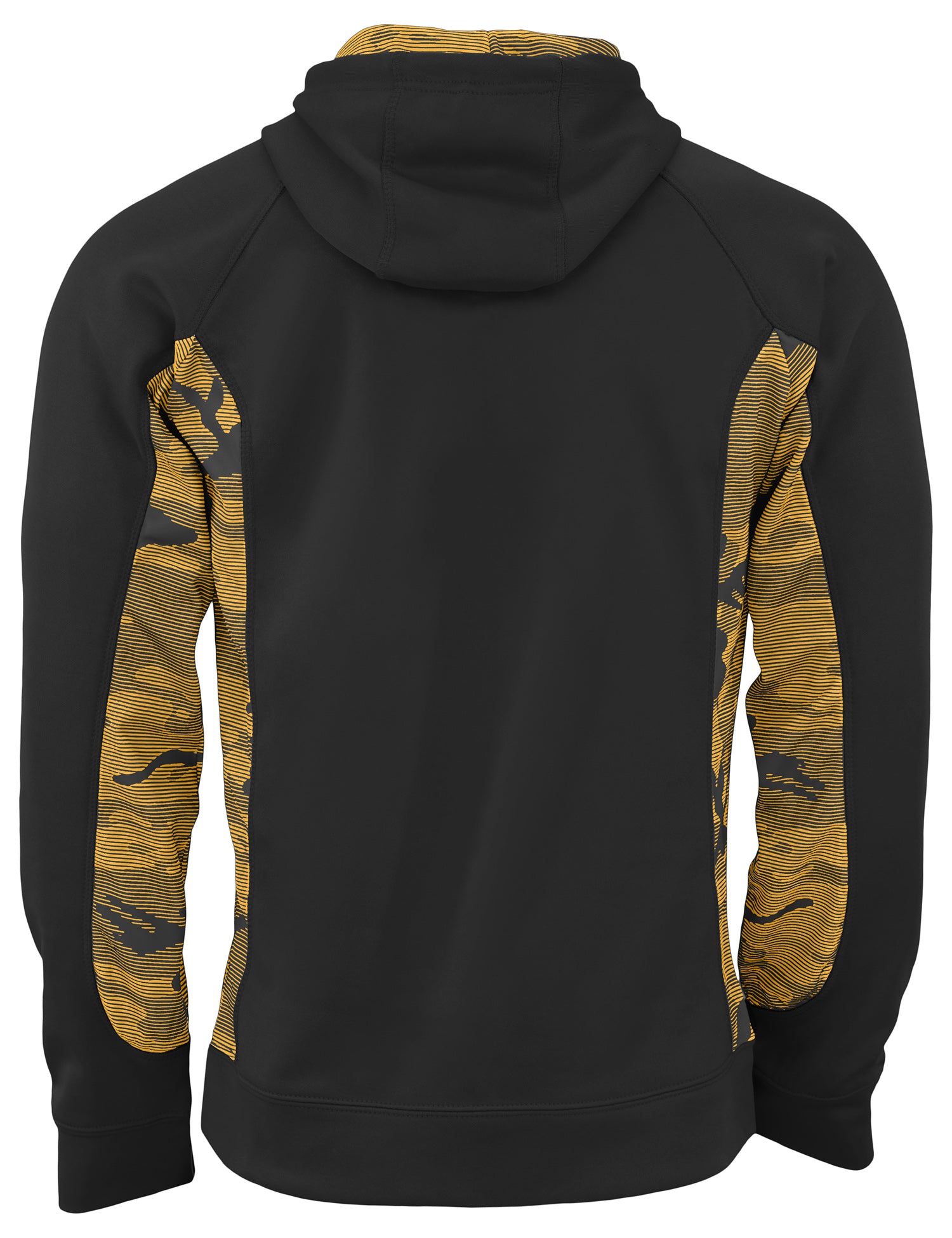 Zubaz Men's NFL Elevated Camo-Lined Hoodie, Pittsburgh Steelers