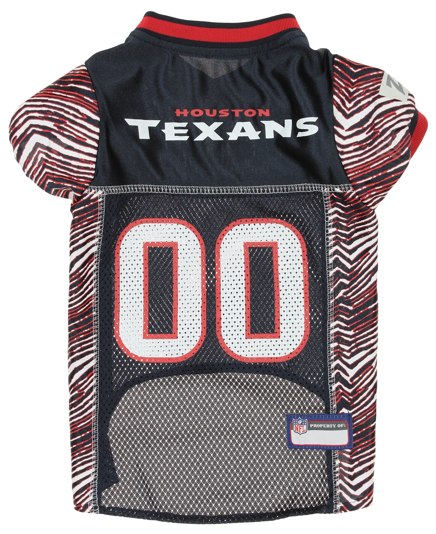 Hot Deal! Zubaz X Pets First Licensed NFL Houston Texans Jerseys for Dogs and Cats