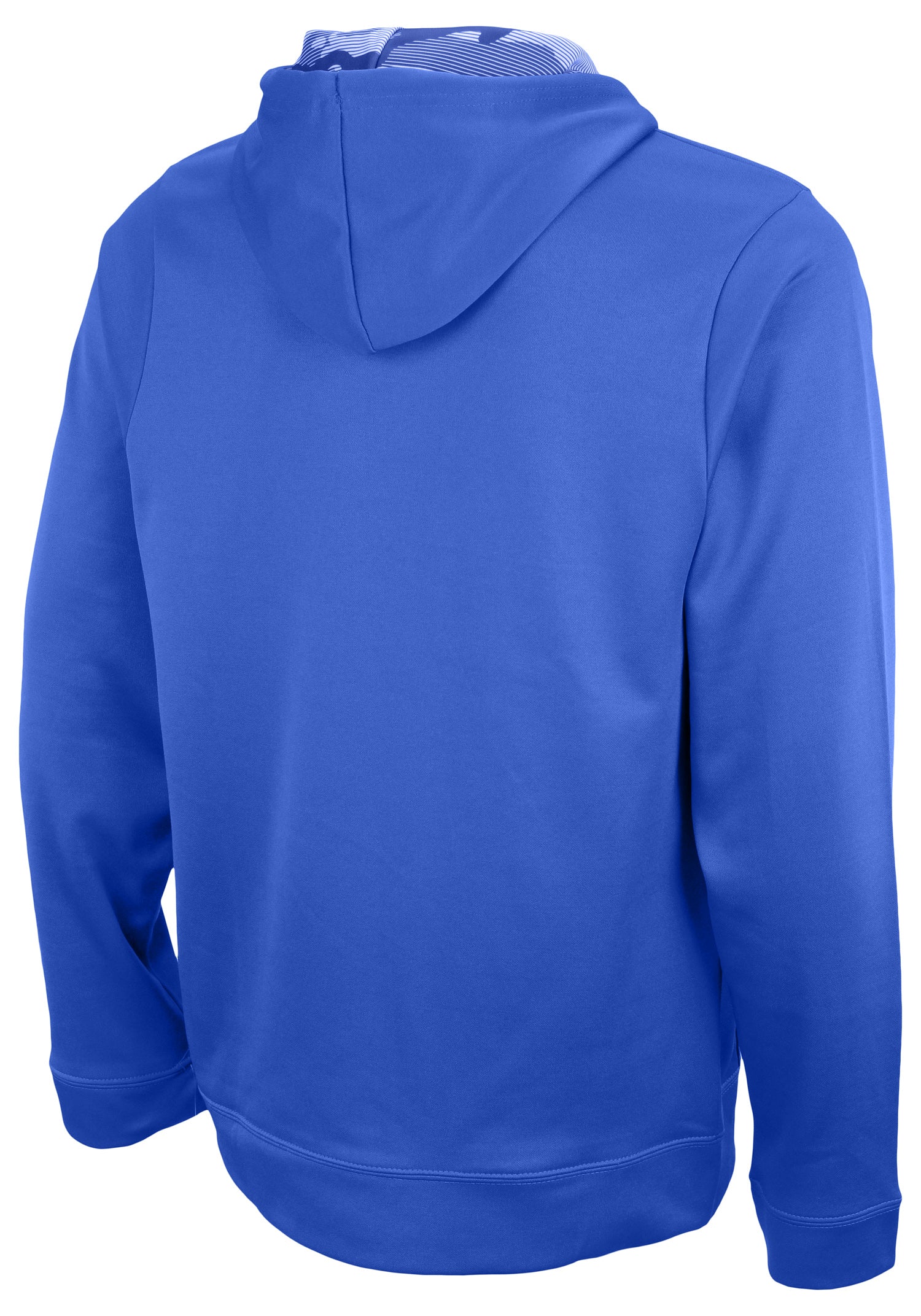 Zubaz Men's Indianapolis Colts NFL Solid Team Hoodie with Camo Lined Hood