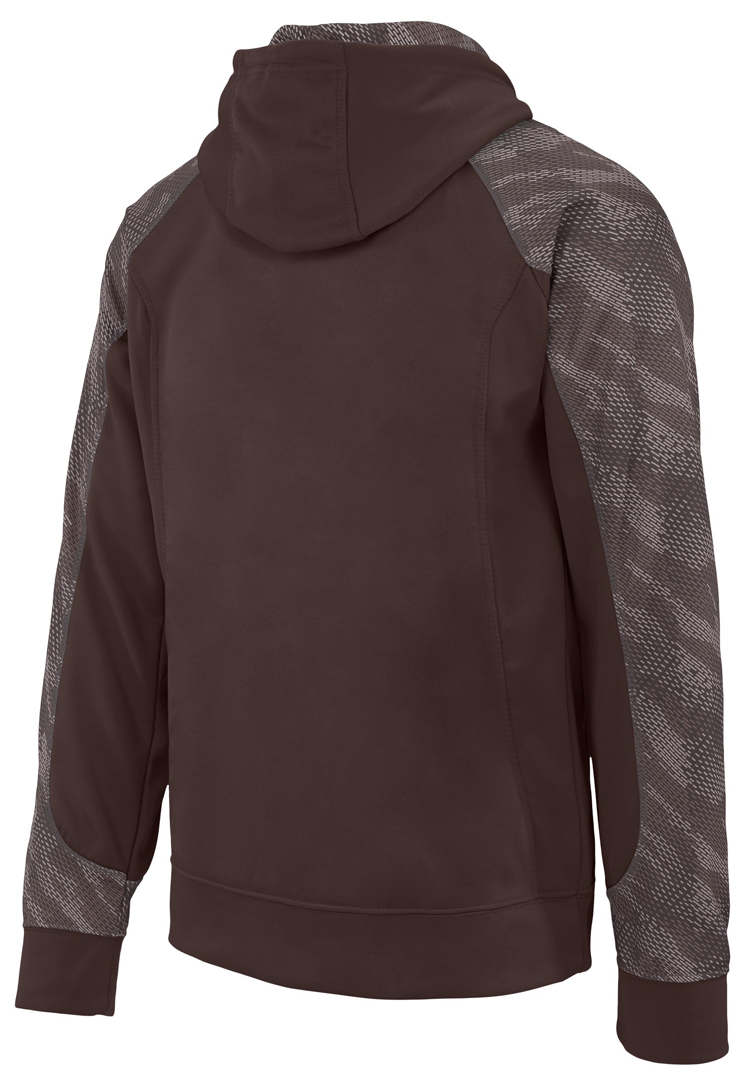 Zubaz Men's Cleveland Browns Elevated Logo Viper Polyester Hoodie