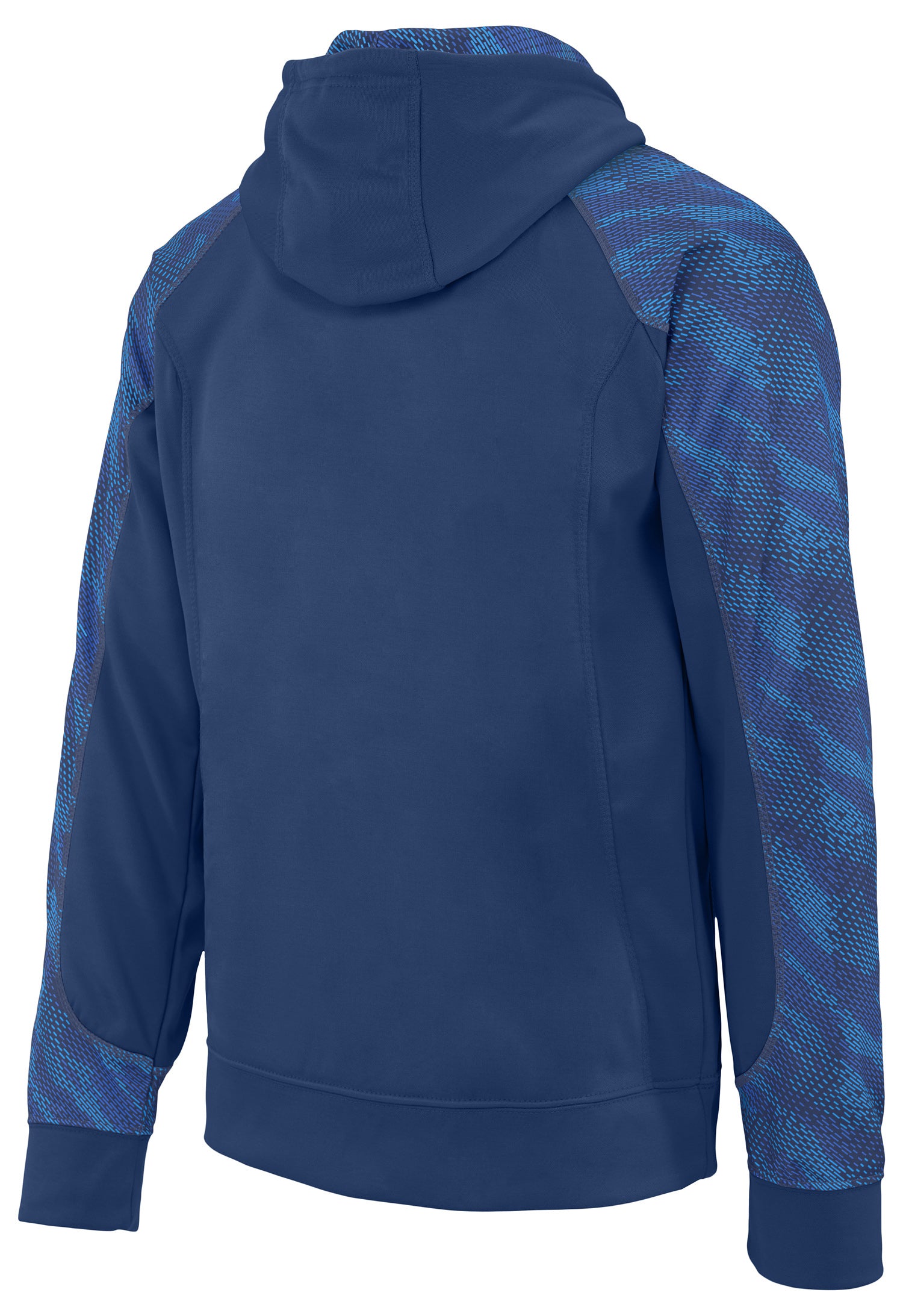 Zubaz Men's Dallas Cowboys Elevated Logo Viper Polyester Hoodie