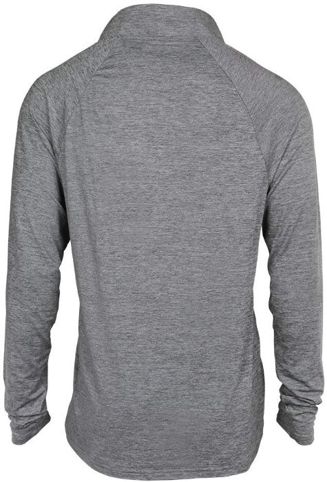 Hot! Zubaz Men's Oakland Raiders Tonal Gray Quarter - Zip NFL Sweatshirt