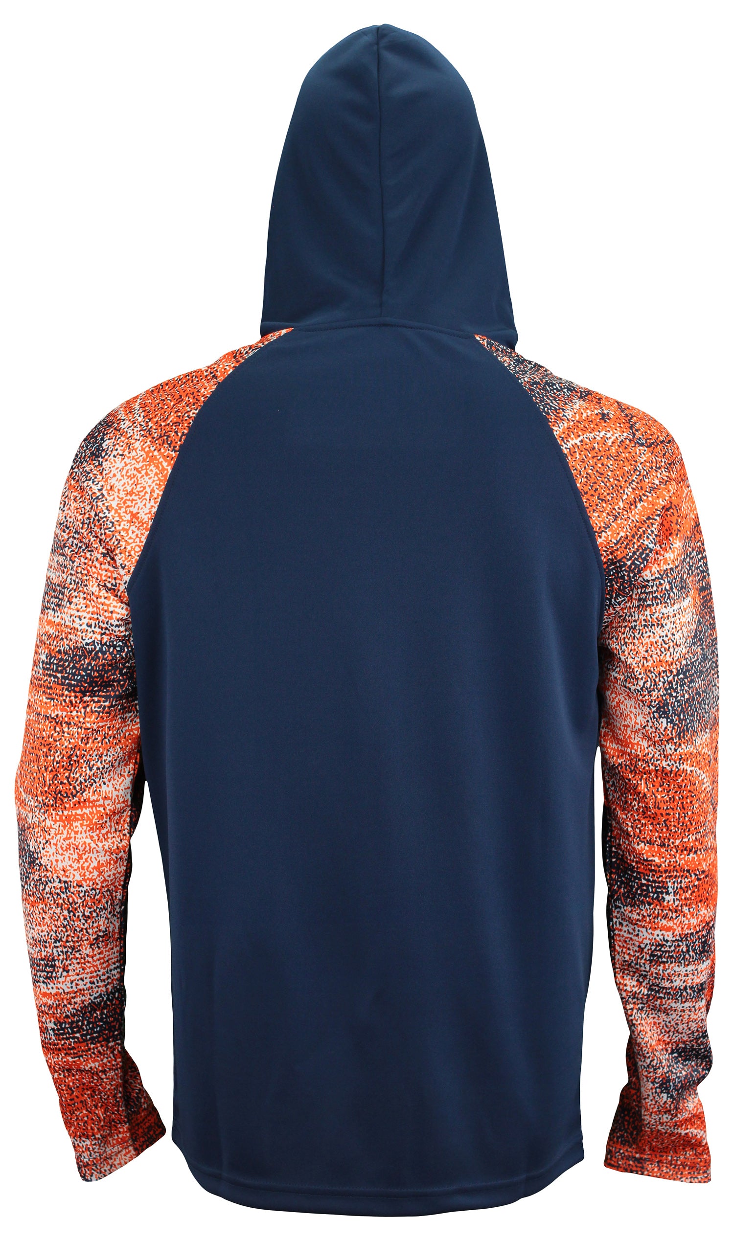 Zubaz NFL Men's Slim Static Lightweight Denver Broncos Hoodie