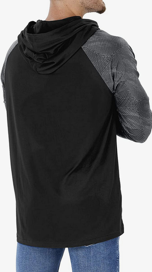 Hot Deal! Zubaz Men's NFL Atlanta Falcons Team - Color Hoodie with Tonal Viper - Print Sleeves