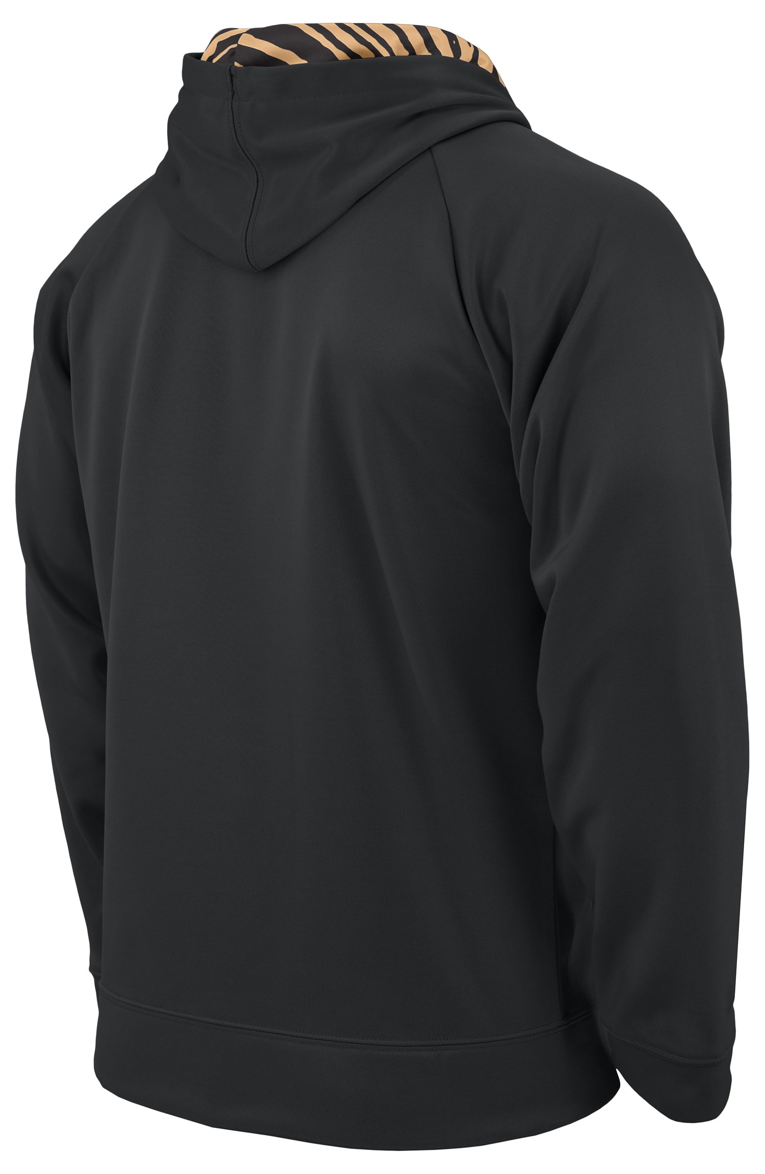 Zubaz Men's 100% Polyester Full Zip NFL Hoodie - New Orleans Saints