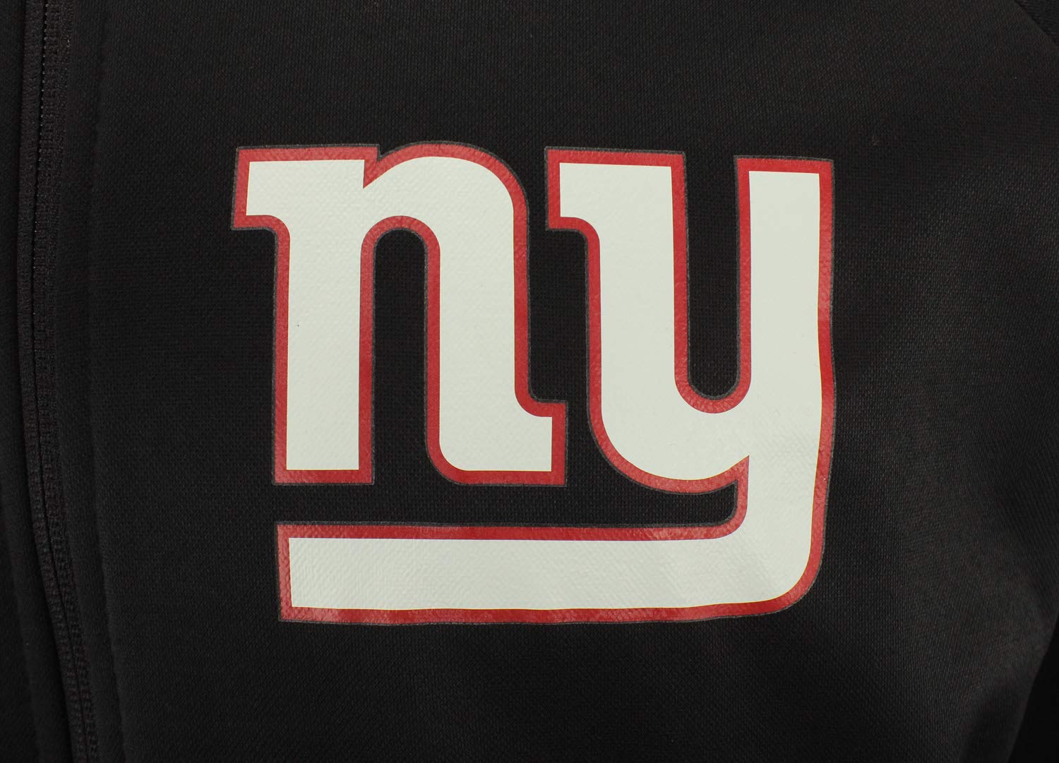 Zubaz Men's Heavyweight Full-Zip Performance Fleece Hoodie for New York Giants Fans