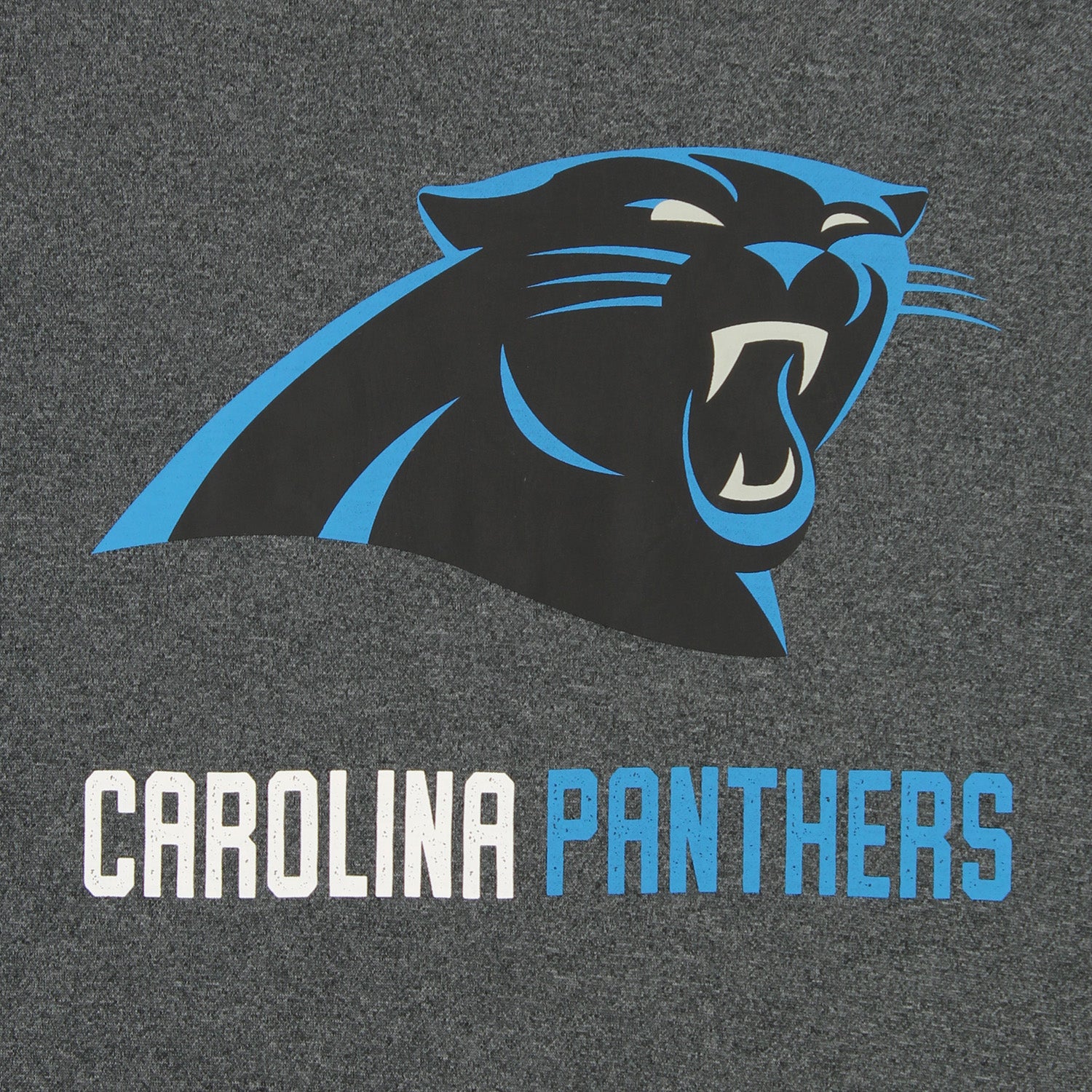 Hot Deal! Zubaz Men's Heather Grey NFL Carolina Panthers Performance Fleece Hoodie