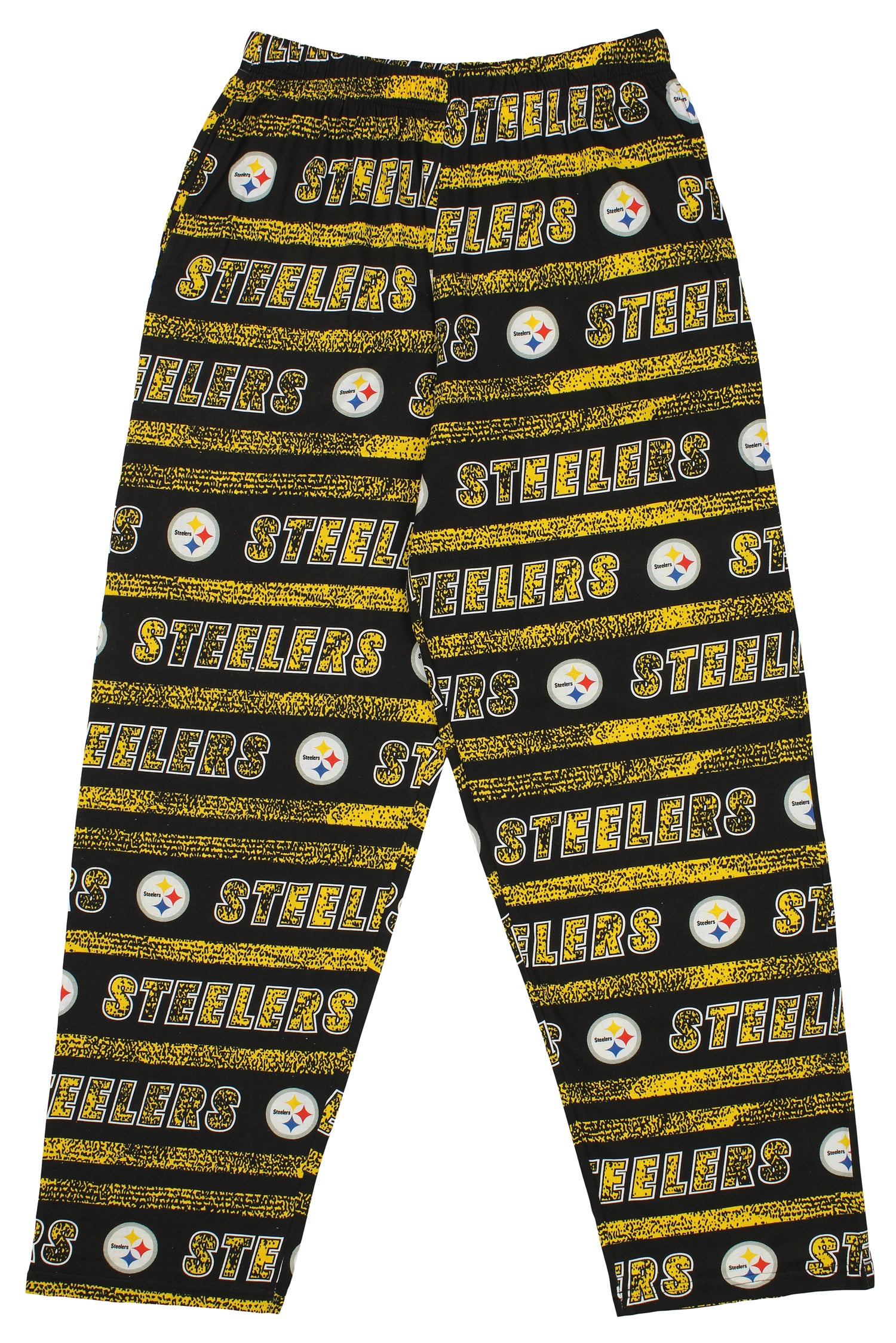 Hot Deal! Zubaz Men's Comfy NFL Pittsburgh Steelers Static Lines Pants