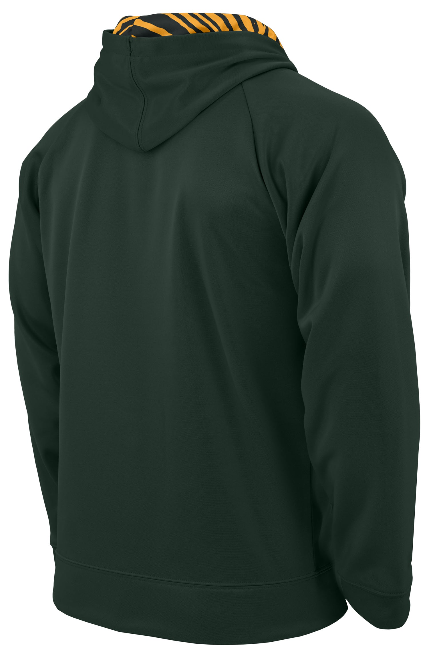 NFL Men's Green Bay Packers Full Zip Zebra Print Logo Hoodie