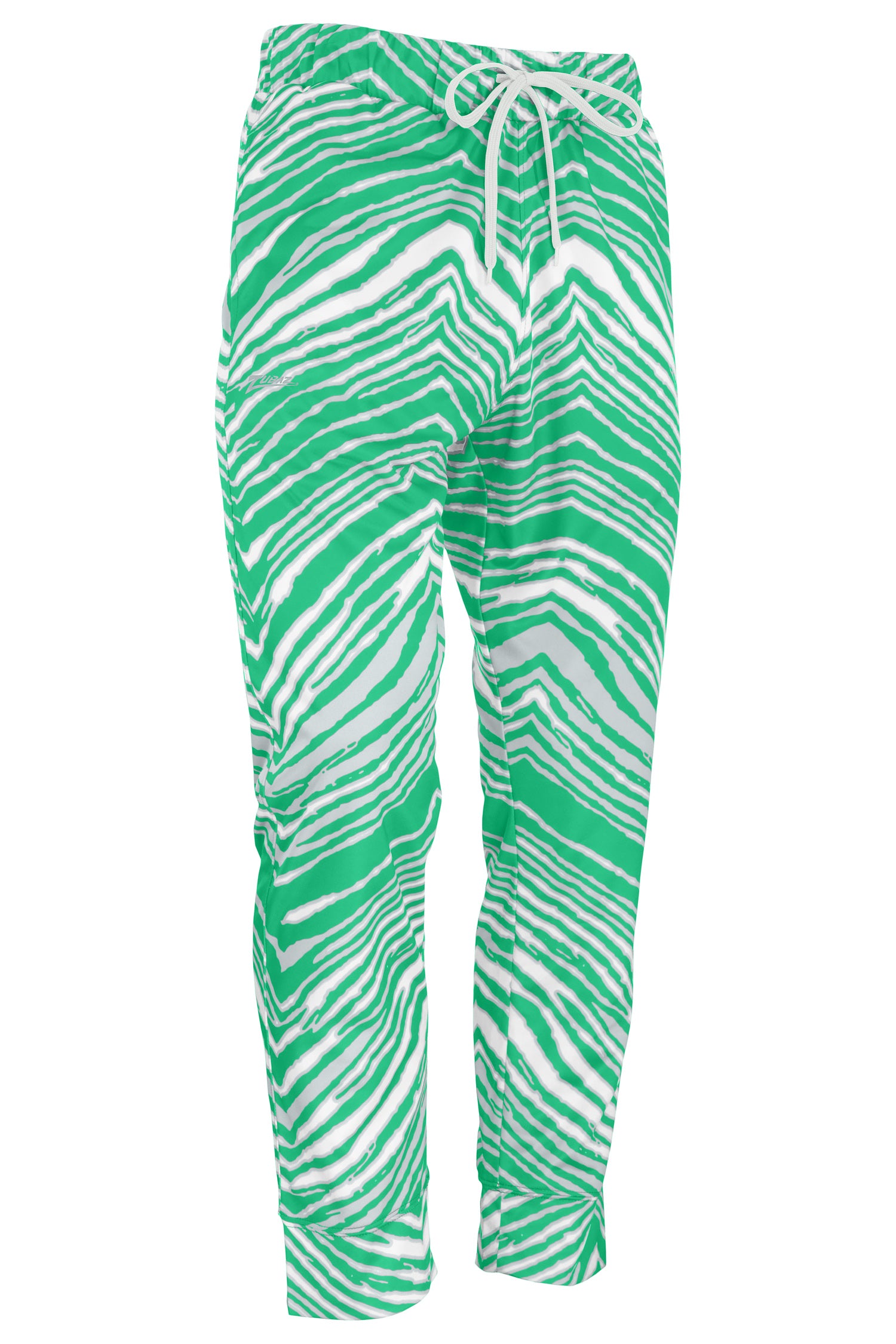 Hot! Zubaz Men's Philadelphia Eagles Retro Zebra Joggers