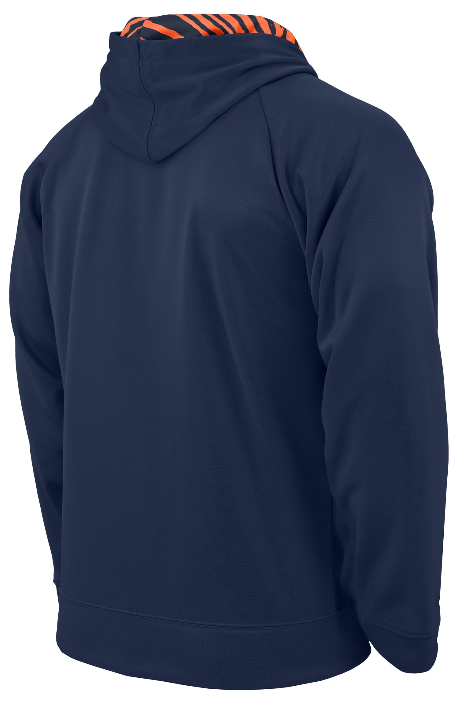 Denver Broncos Zubaz NFL Men's Full Zip Hoodie with Team Logo and Name