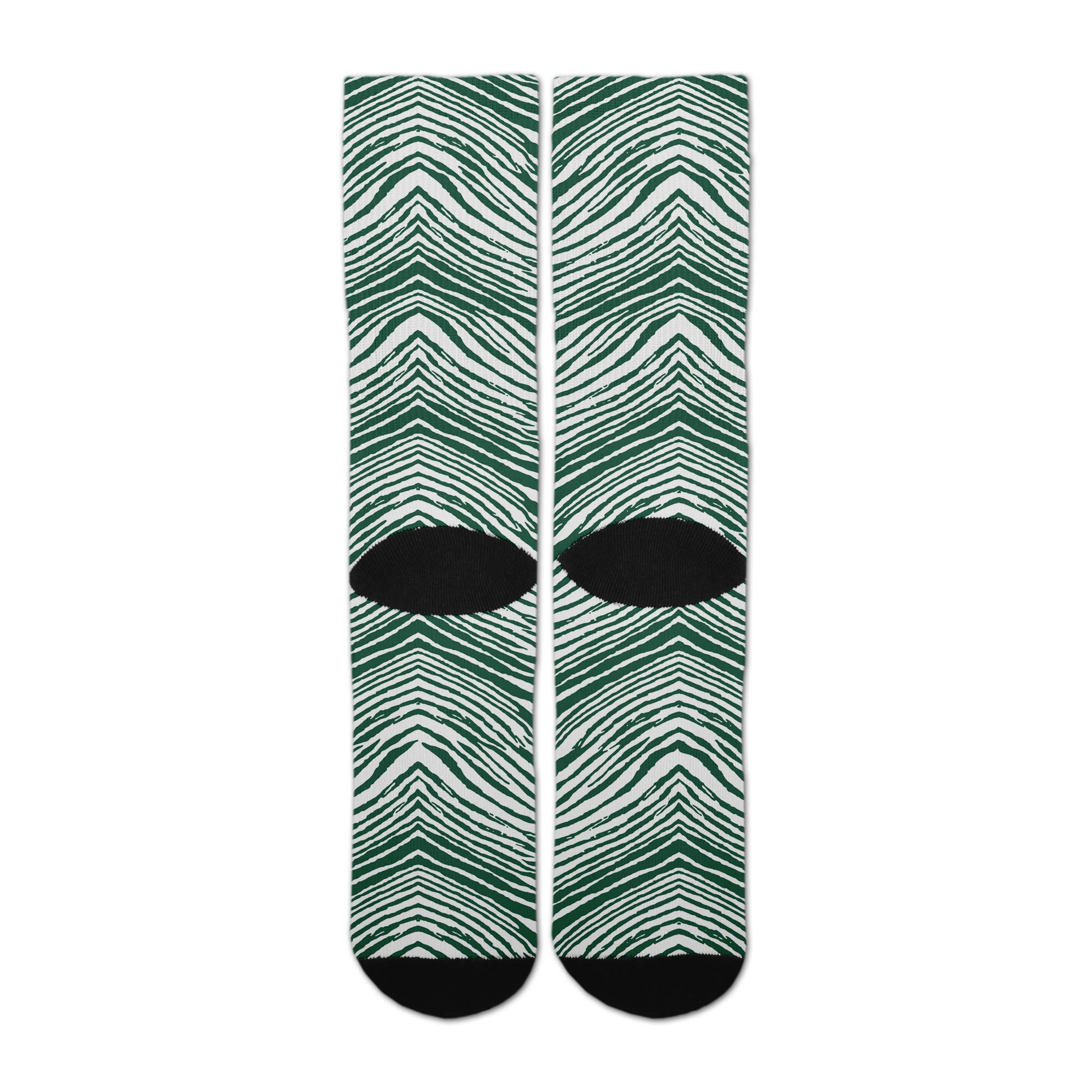 Hot! Zubaz x For Bare Feet NFL New York Jets Adult & Youth Large Dress Socks