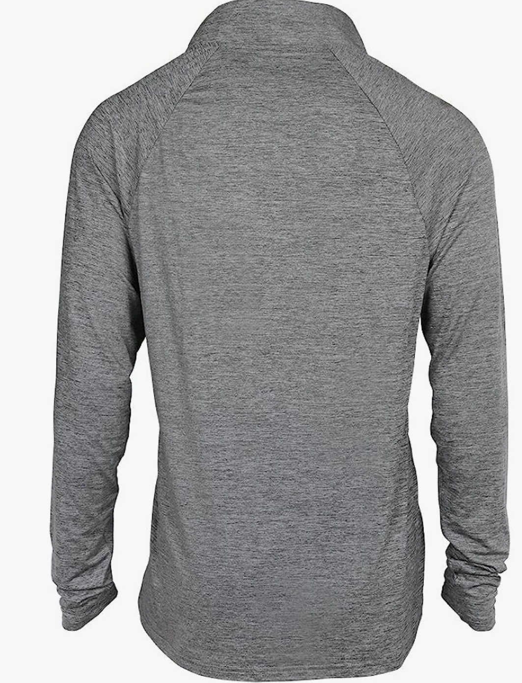 Men's NFL New Orleans Saints Tonal Gray Quarter Zip Comfortable Sweatshirt