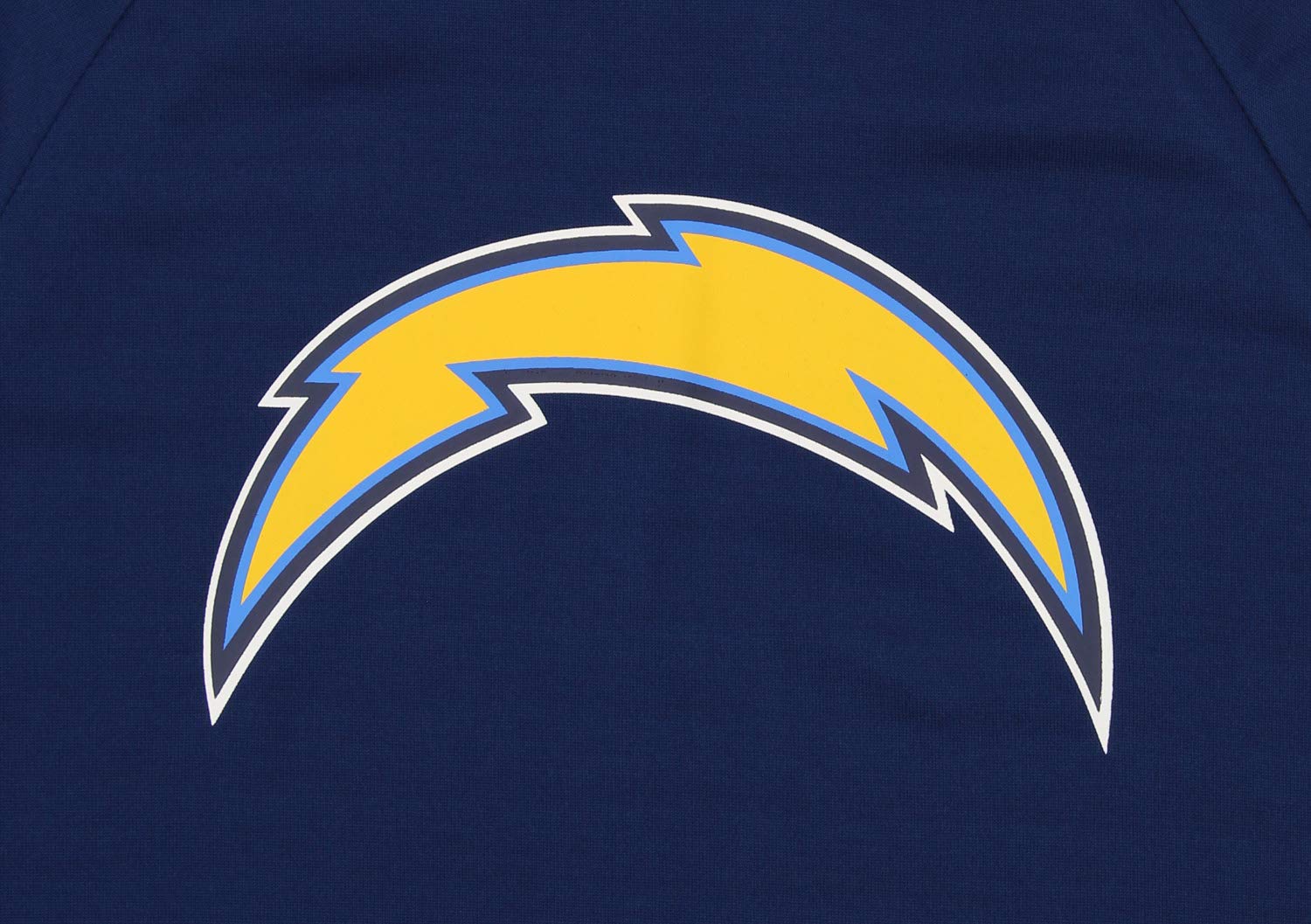 Hot Deal! Zubaz Men's Lightweight NFL Los Angeles Chargers French Terry Hoodie