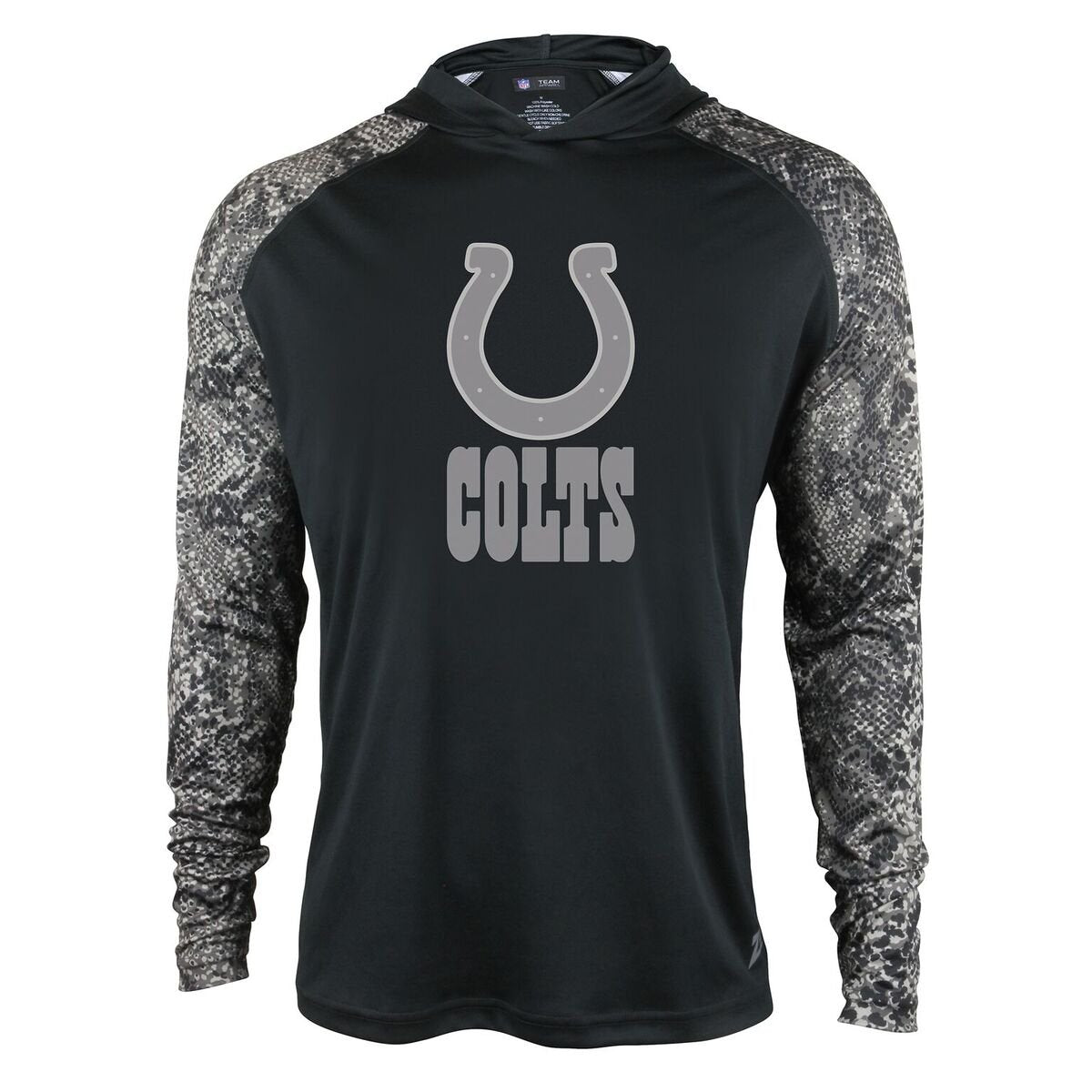 Hot Deal! Zubaz Lightweight Tonal Hoodie for Men - Indianapolis Colts NFL Licensed