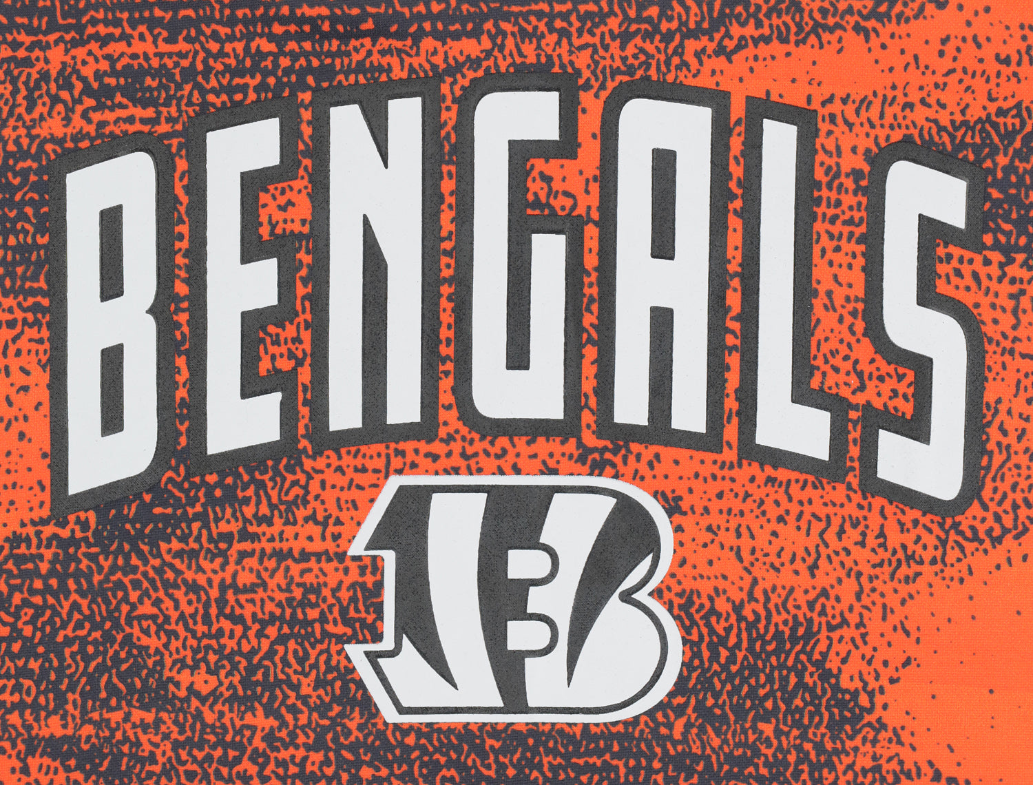 Hot! Officially Licensed Cincinnati Bengals Zubaz Men's NFL Static Hoodie