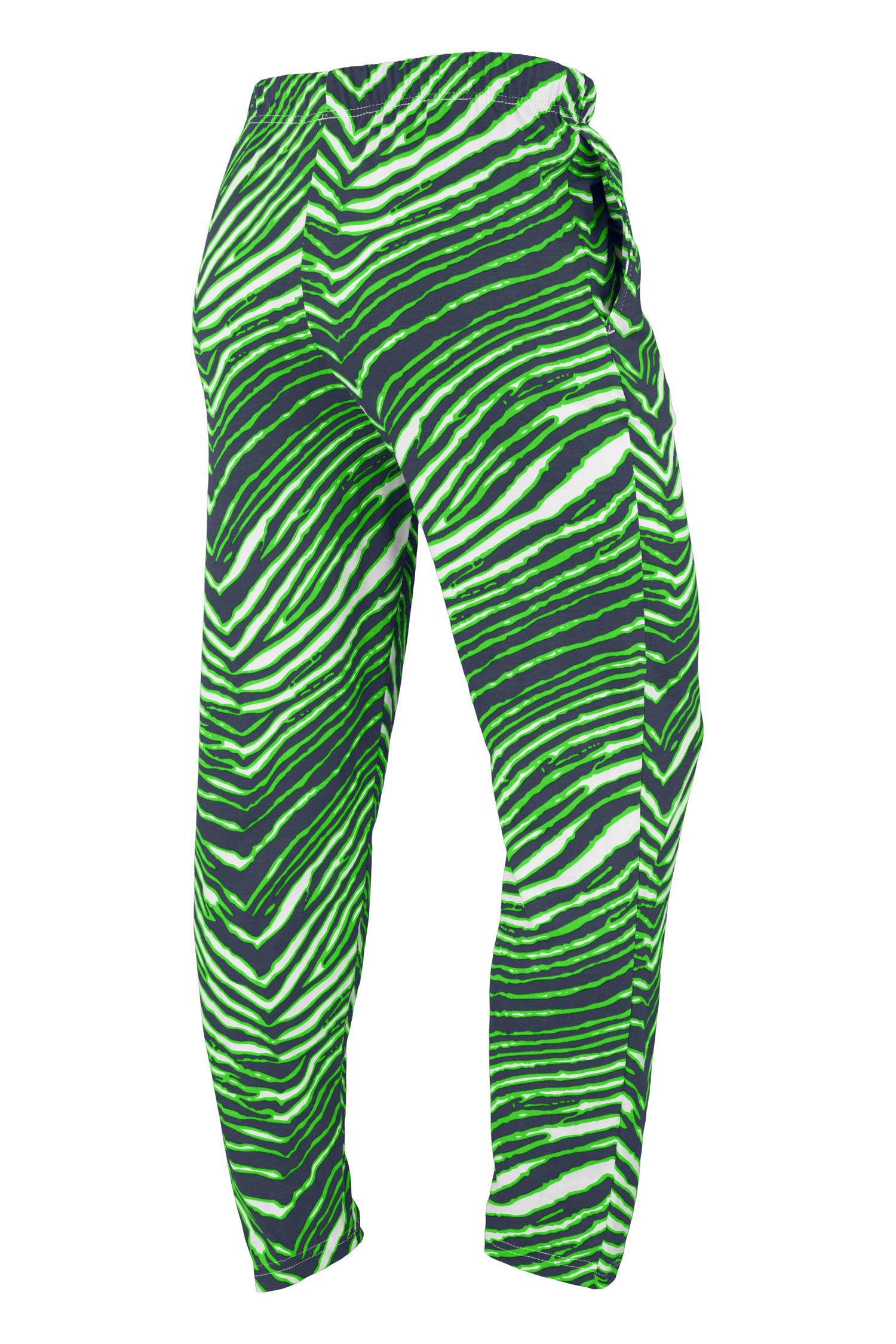 Hot Sale! Zubaz NFL Unisex Z88 Zebra Pants for Seattle Seahawks Fans (Adult Men and Women)