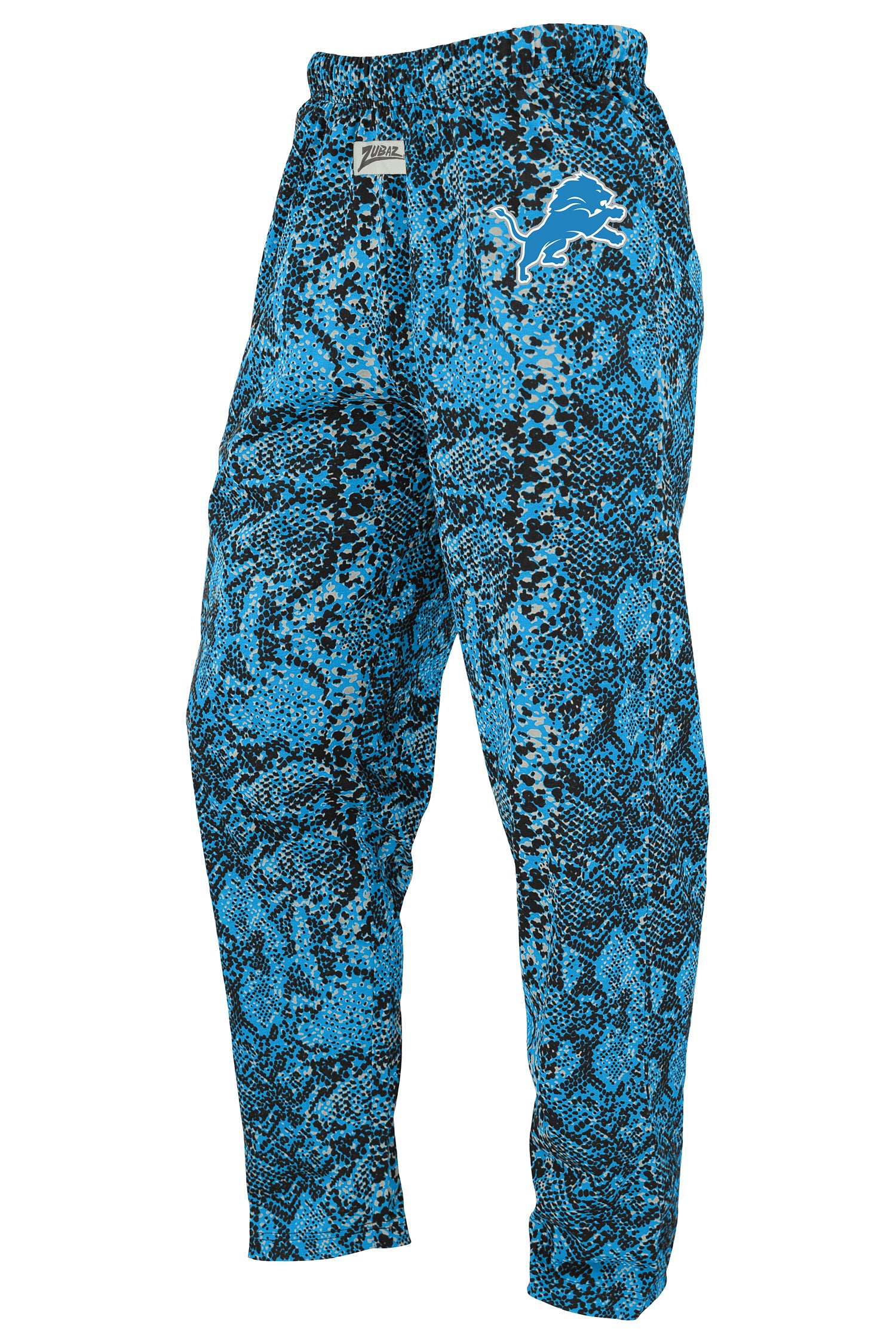 Officially Licensed Zubaz NFL Unisex Z88 Comfortable Detroit Lions Post Pants