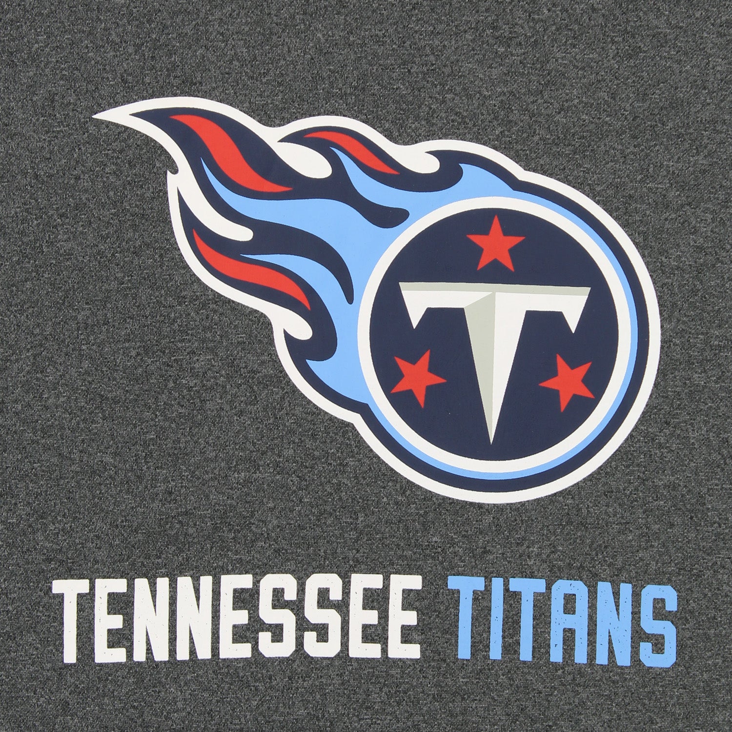 Zubaz Men's Heather Grey NFL Tennessee Titans Performance Fleece Licensed Hoodie