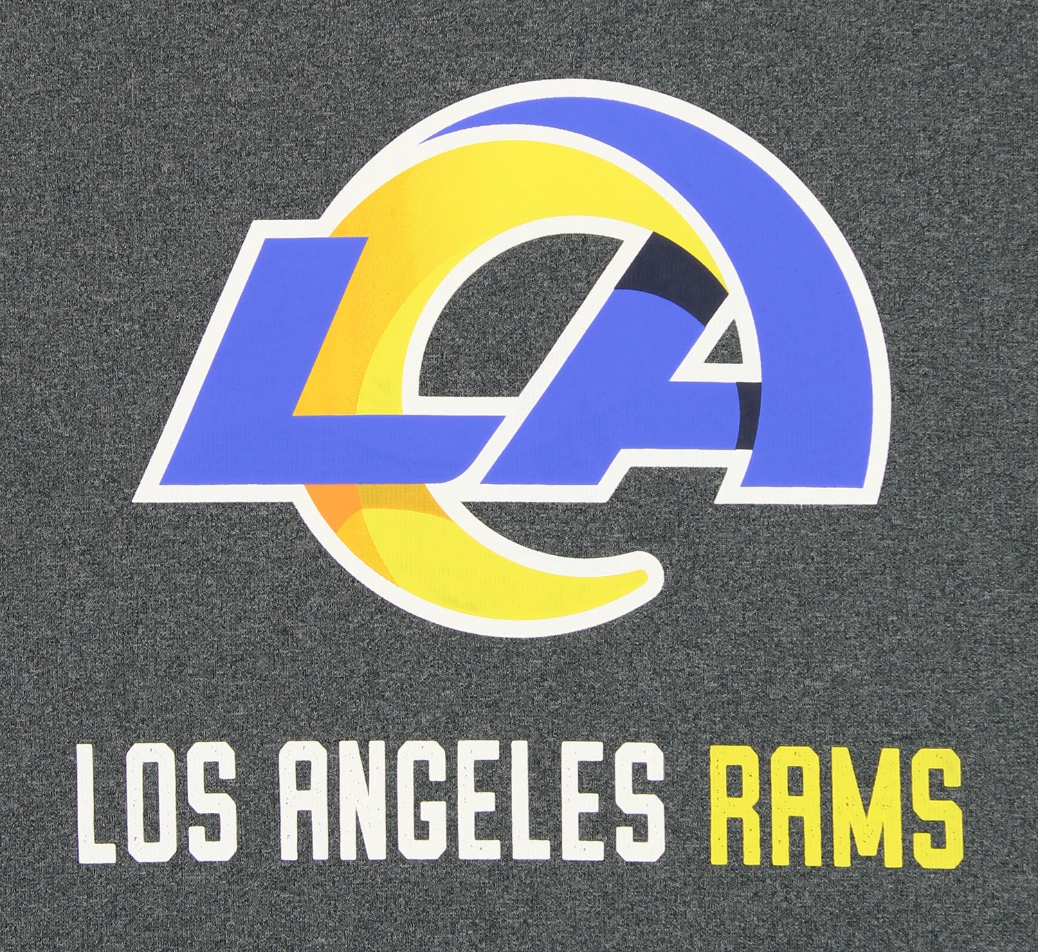 Zubaz NFL Men's Heather Grey Los Angeles Rams Performance Fleece Hoodie - Great Deal