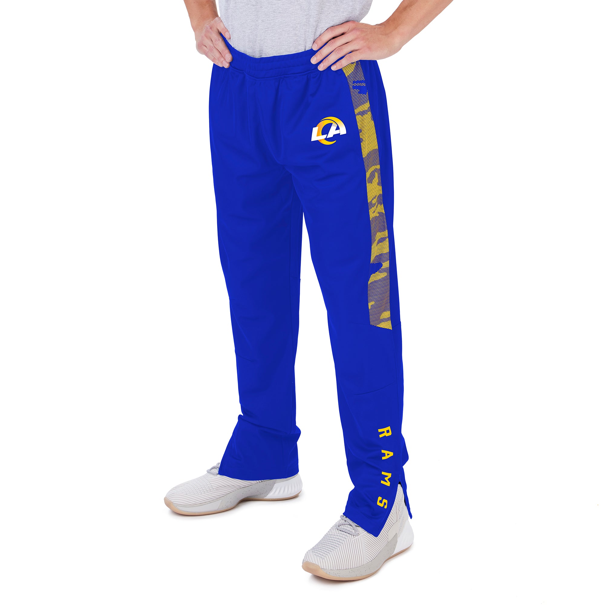 Men's Zubaz Los Angeles Rams Camo - Lined Track Pants for NFL Fans