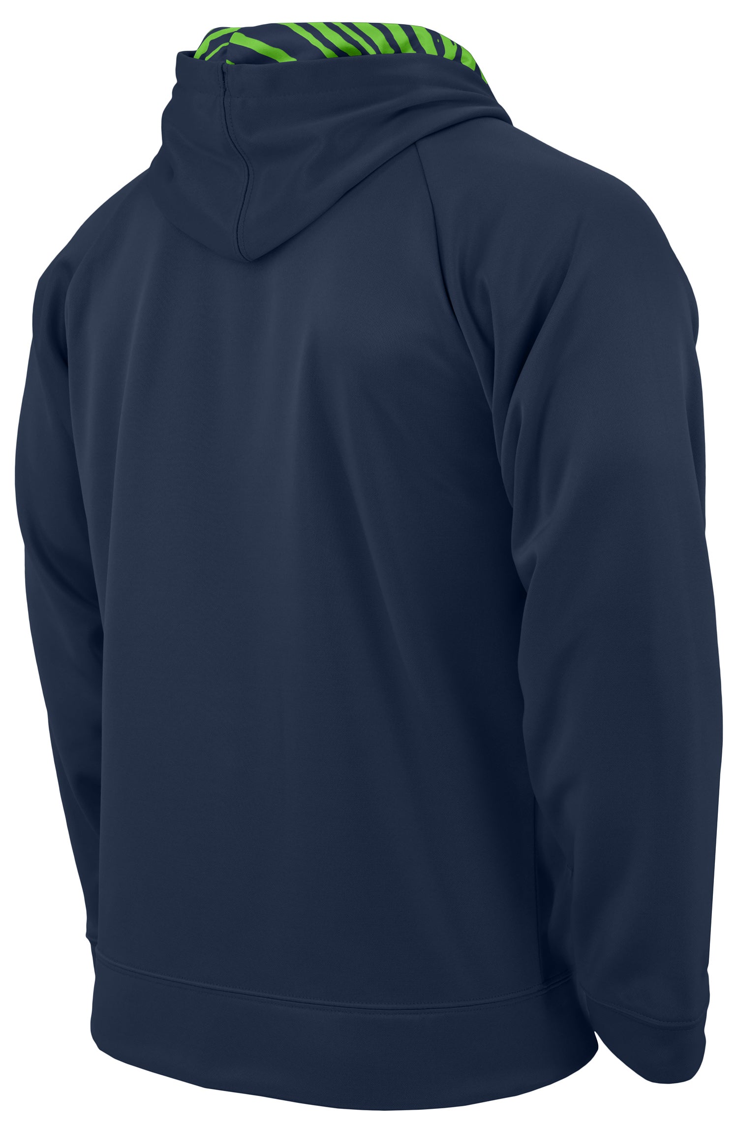 Hot! Zubaz NFL Men's Seattle Seahawks Full Zip Logo Hoodie
