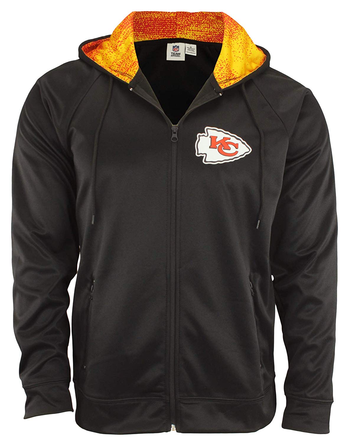 Zubaz NFL Kansas City Chiefs Men's Performance Fleece Full - Zip Hoodie: Great Deal
