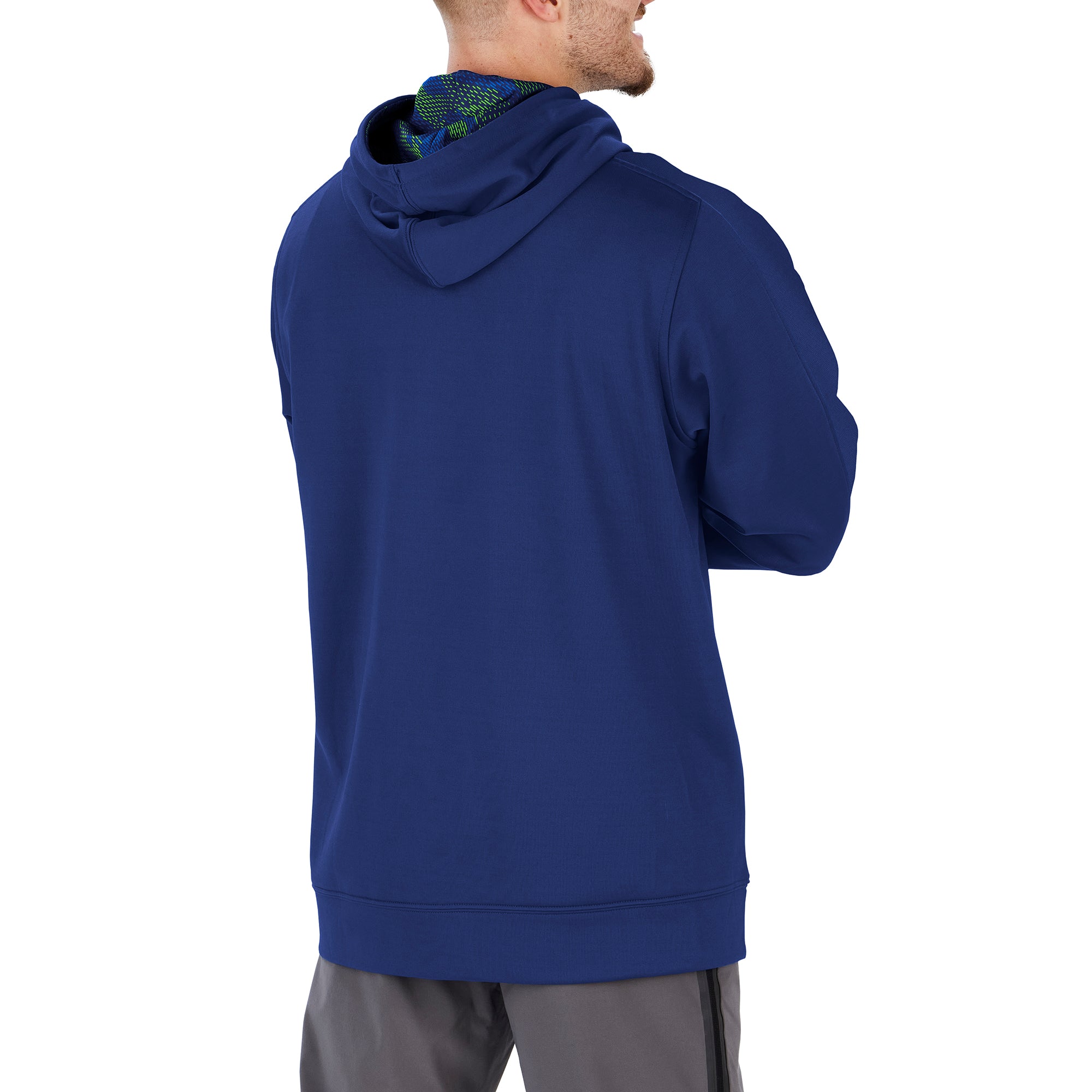 Hot! Zubaz Men's NFL Seattle Seahawks Viper Print Hoodie