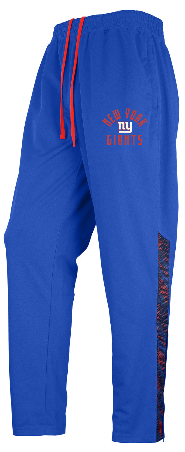 Hot Deal! Zubaz NFL Men's New York Giants Viper Accent Track Pants