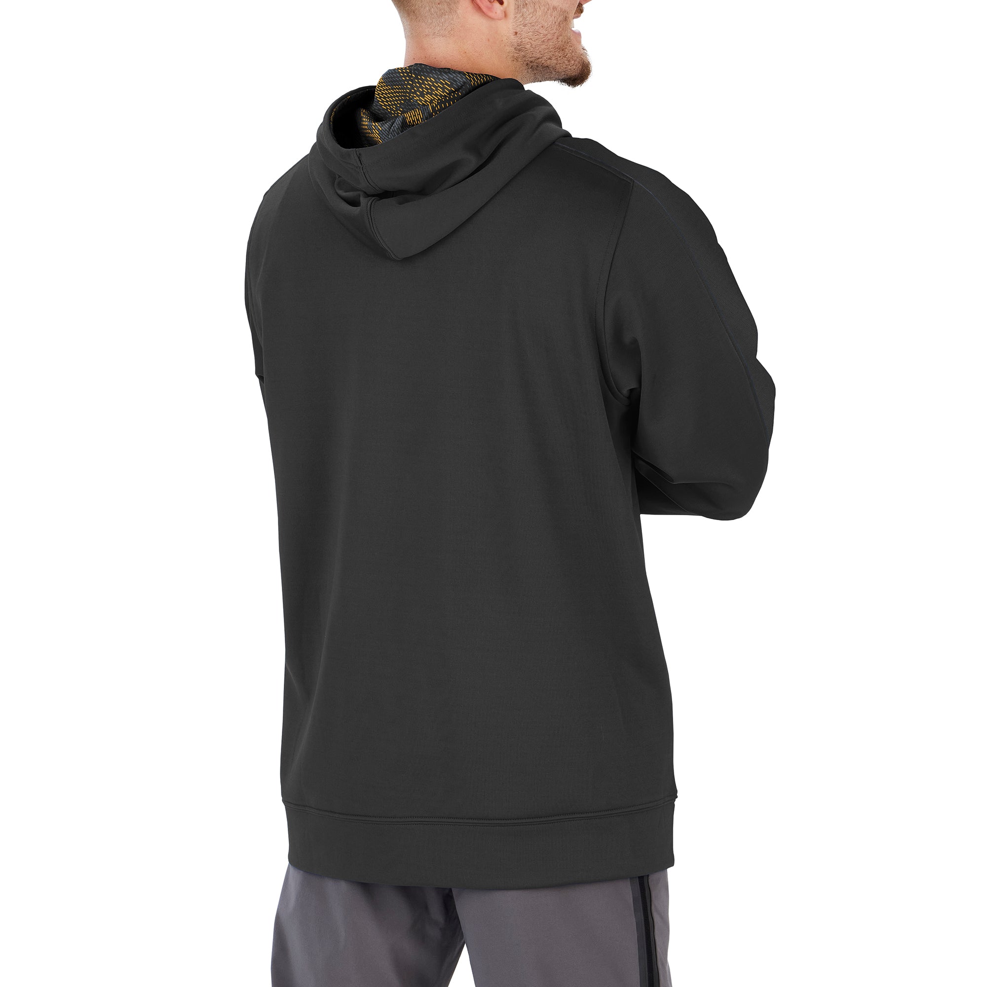 Hot Deal! Zubaz Men's NFL Pittsburgh Steelers Hoodie with Viper Print