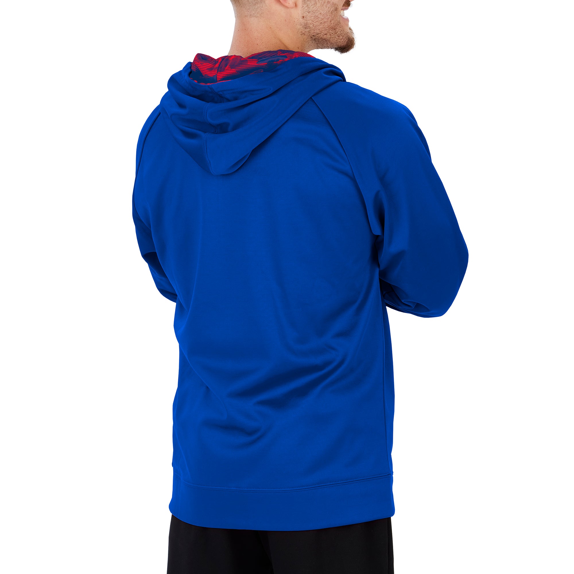 Hurry! Zubaz Men's Buffalo Bills NFL Full - Zip Camo Fleece Lined Hoodie