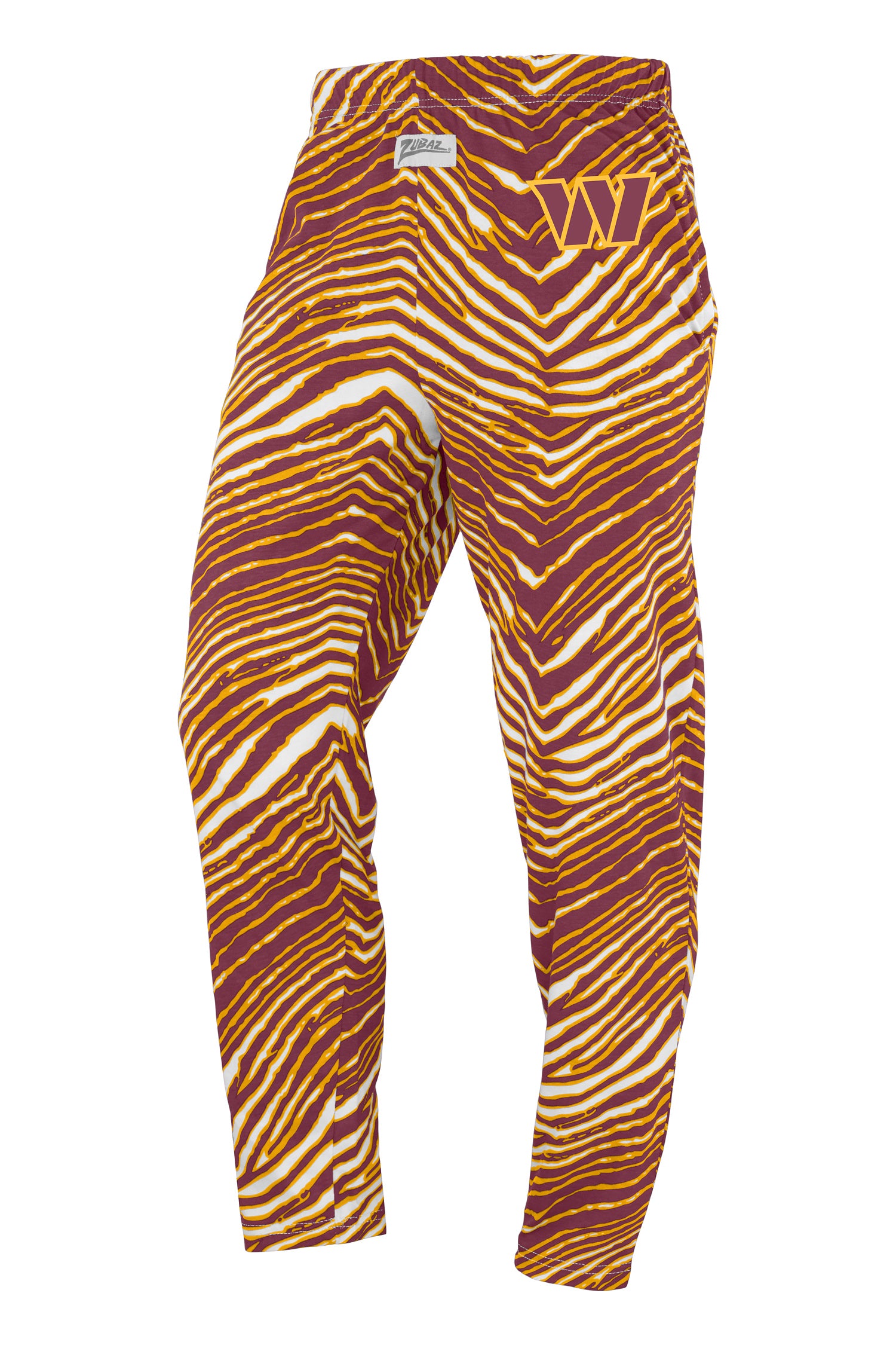 Washington Commanders Zubaz NFL Z88 Adult Unisex Comfortable Zebra Pants