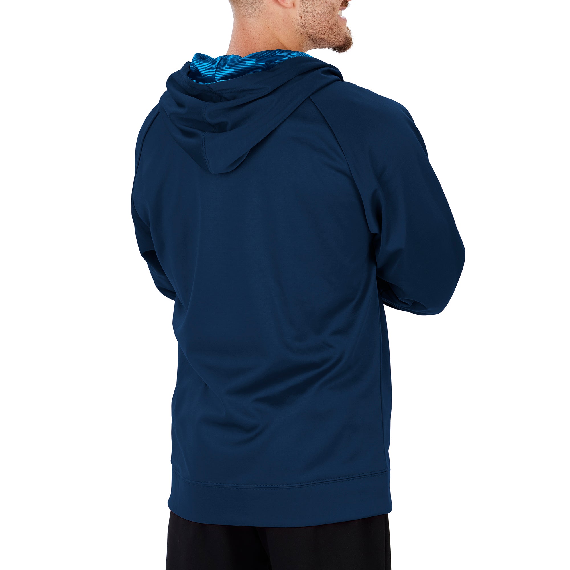 Zubaz Men's Camo Full Zip Hoodie with NFL Tennessee Titans Logos