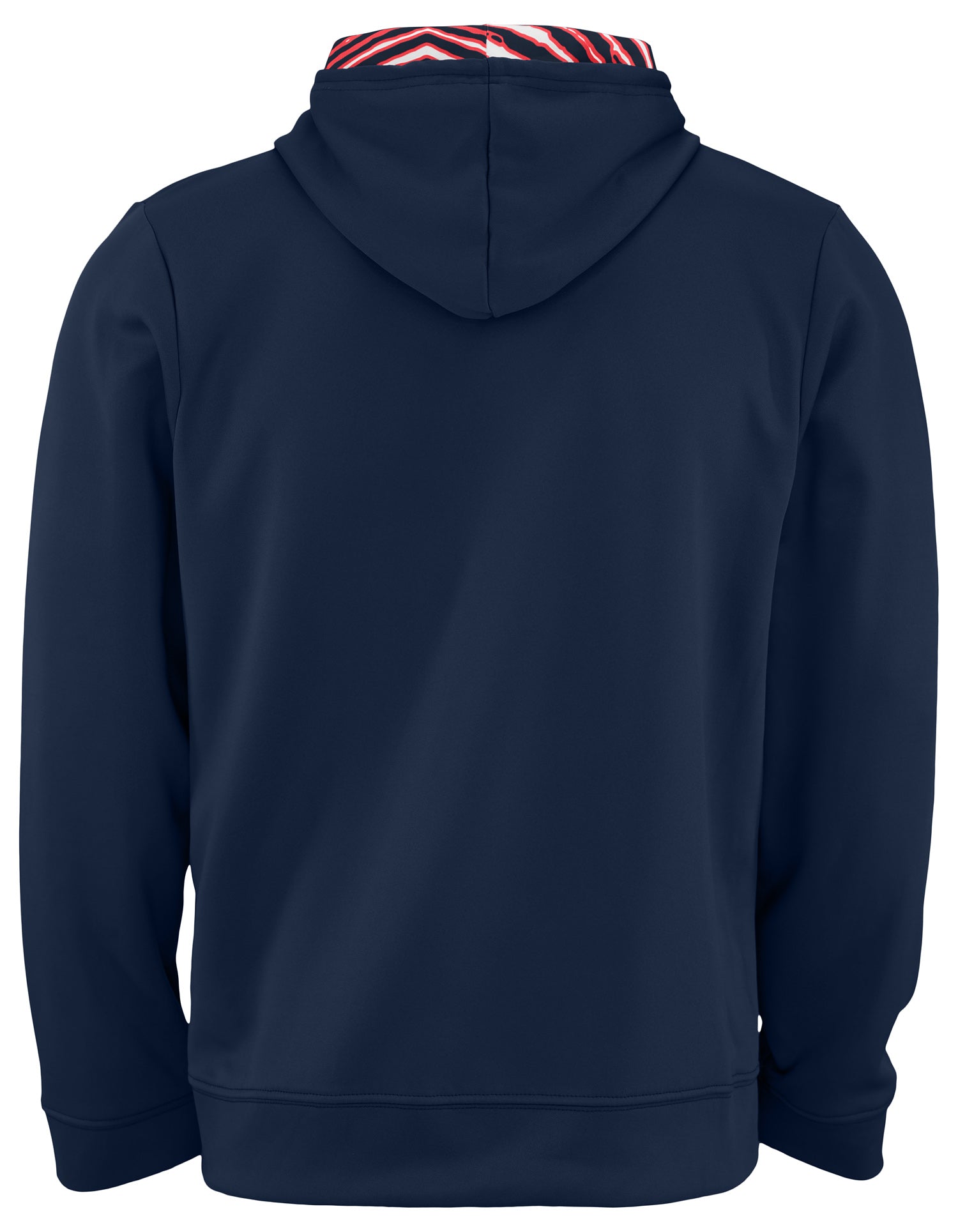 Hot! Zubaz NFL Men's New England Patriots Hoodie with Zebra Hood Liner