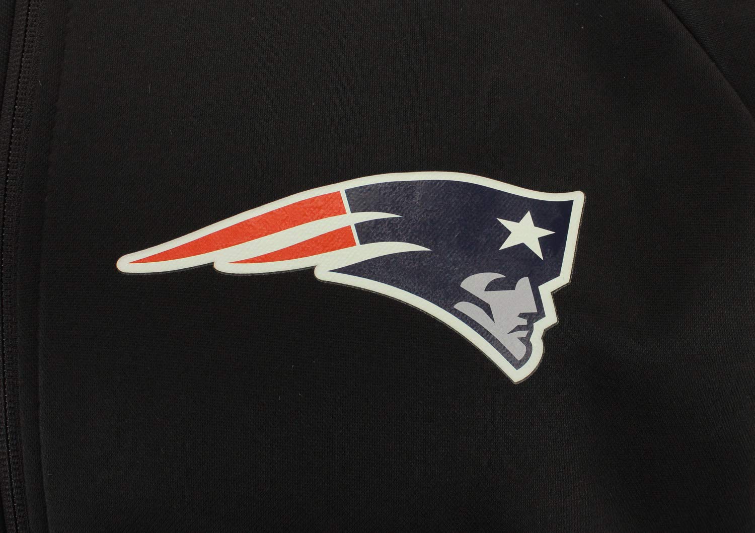 Zubaz Men's Heavyweight Full - Zip Performance Hoodie for New England Patriots Fans