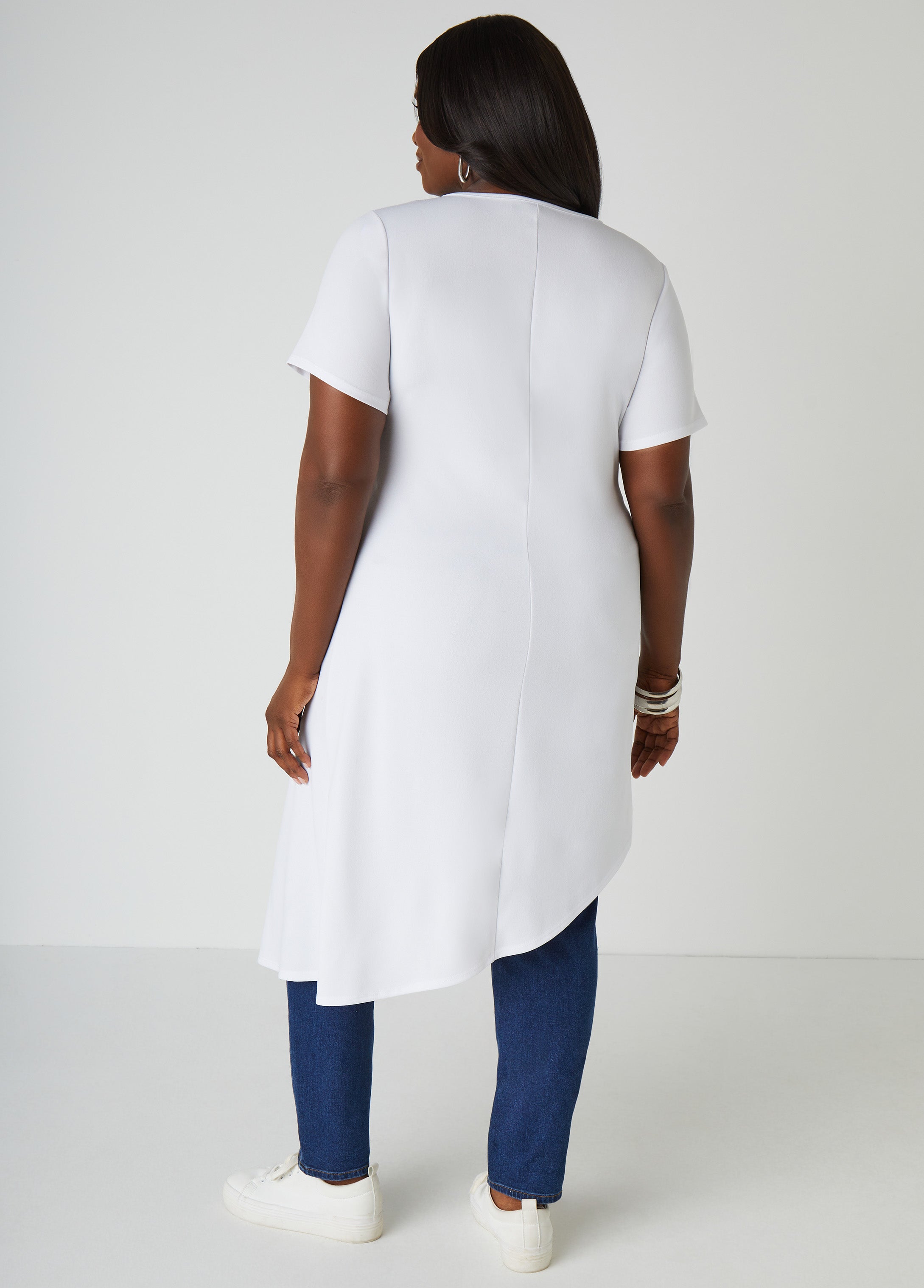 Hot Deal: Knitted Knot Front Duster Top