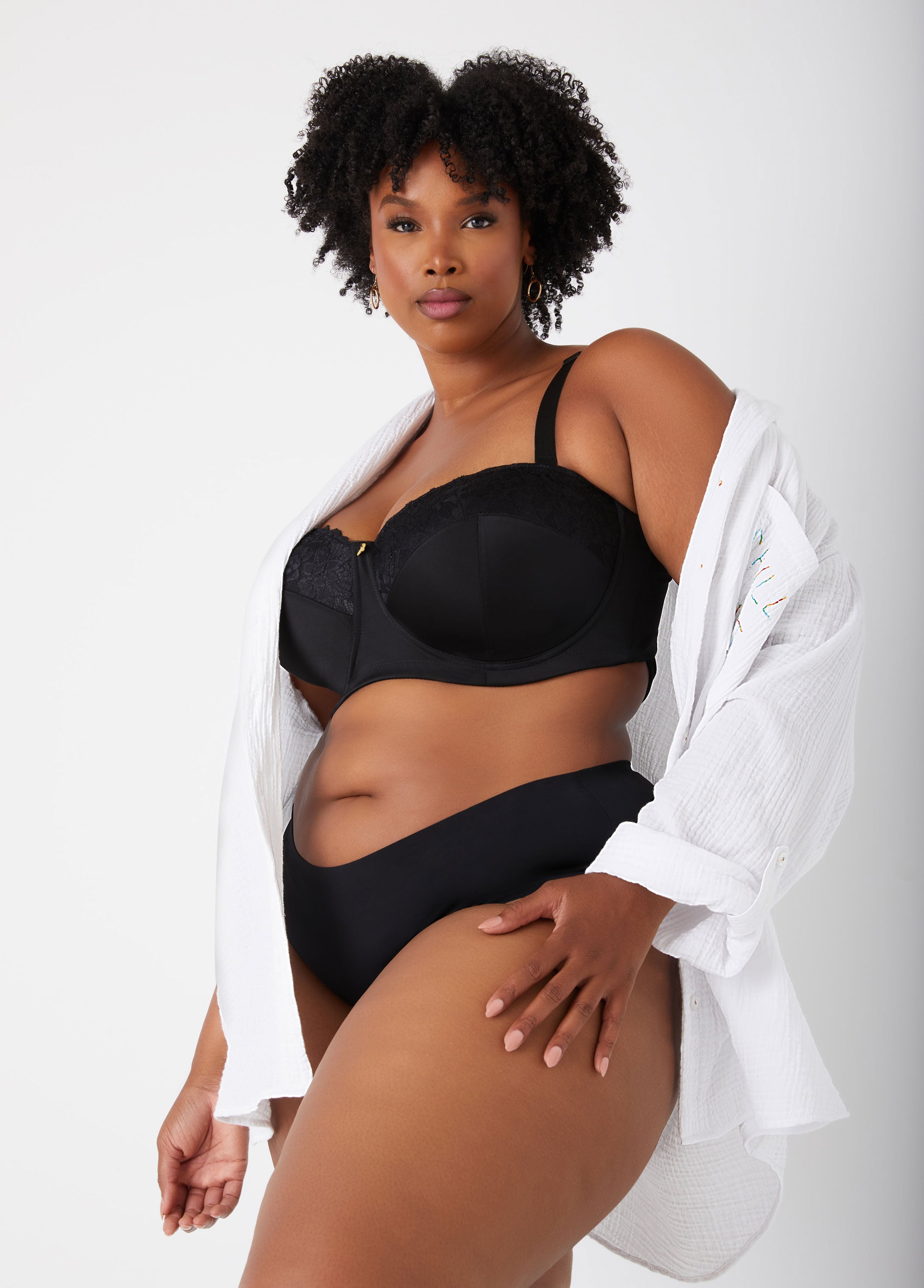 Seamless Microfiber Full - Coverage Cheeky Women's Panties