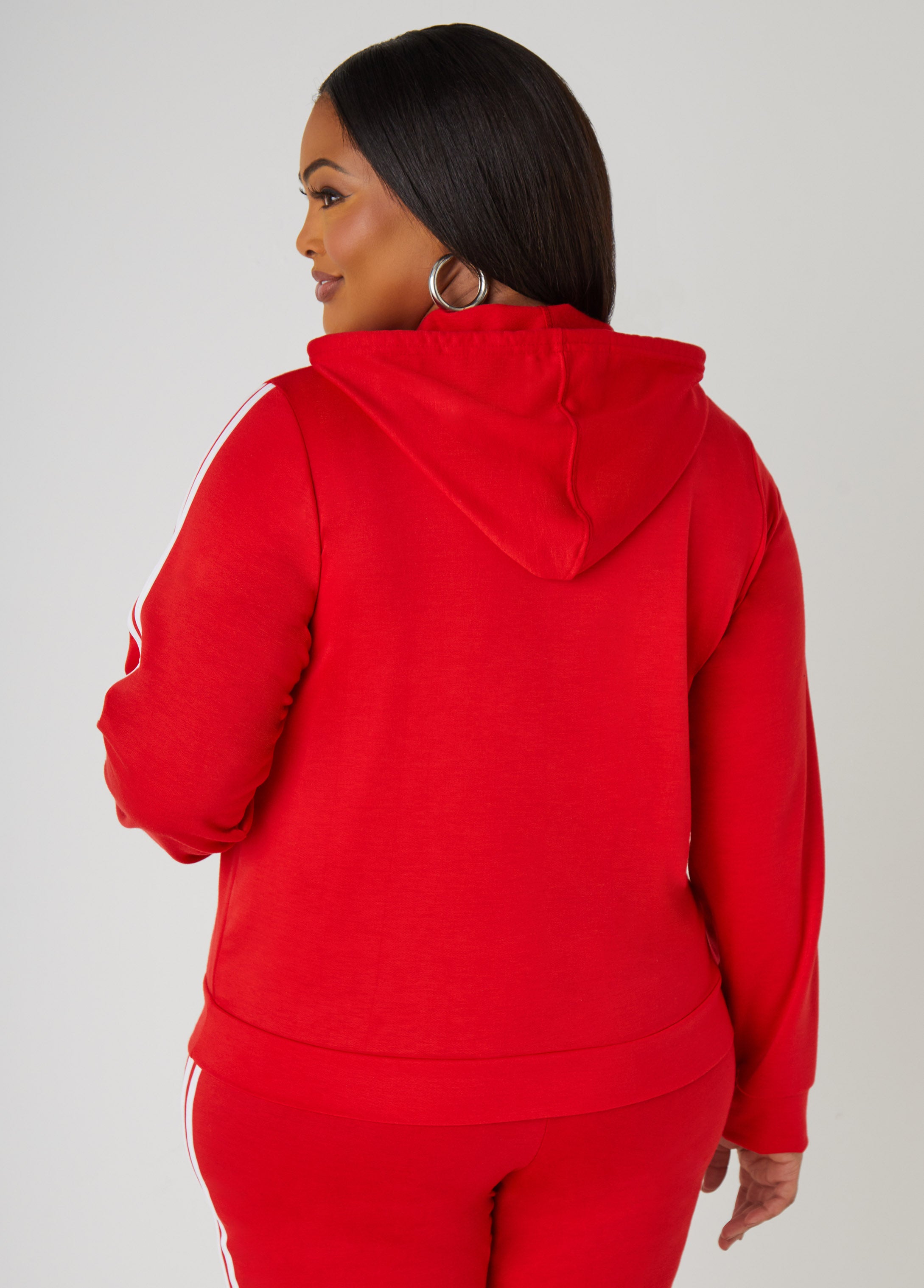 Hot Sale! Faith Crystal-Embellished French Terry Pullover for Effortless Style
